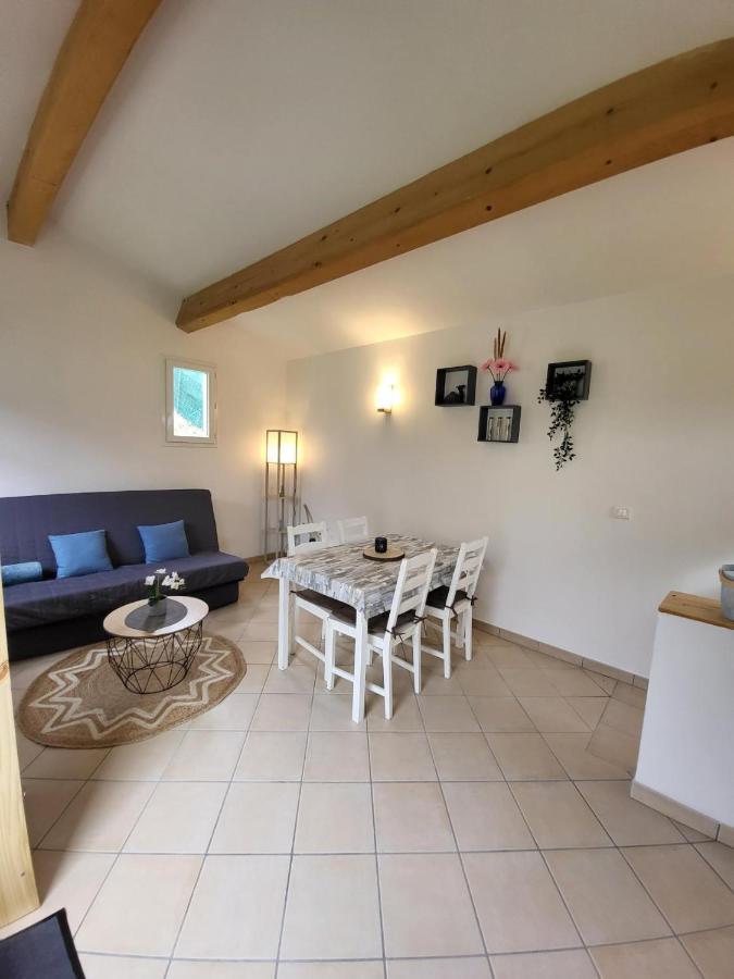 Nid Douillet - Les Fargettes - Superbe Vue - Charmante Petite Maison Avec Jardin - 2 Pieces A Privas Bagian luar foto