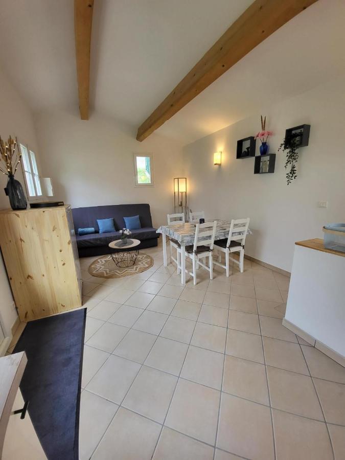 Nid Douillet - Les Fargettes - Superbe Vue - Charmante Petite Maison Avec Jardin - 2 Pieces A Privas Bagian luar foto